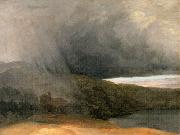 Pierre-Henri de Valenciennes Storm by a Lake oil painting artist